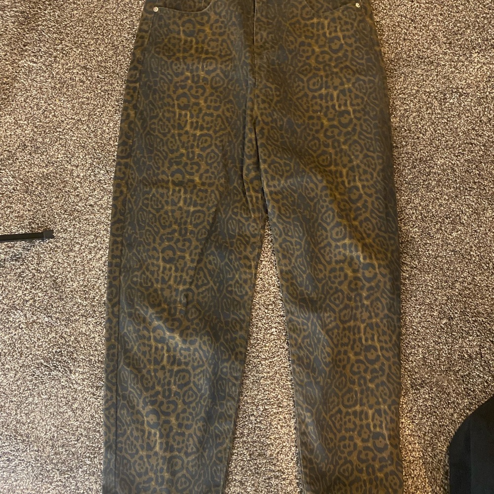 Leopard Print Pants